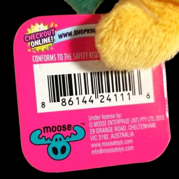 NWT 2013 SHOPKINS "BILLY BAGEL" MOOSE ENTERPRISE - Picture 6 of 7